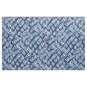 DIVVVV UP DIAMONDS Geo Indigo Boho Ikat Stoff (Fat Quarter (45,7 x 55,9 cm))