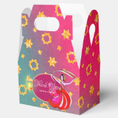 Diwali Bollywood Gastgeschenk Box Dancer Geschenkschachtel (Geöffnet)