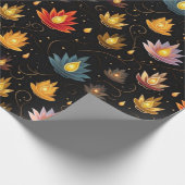 Diwali Candles Geschenkpapier (Ecke)
