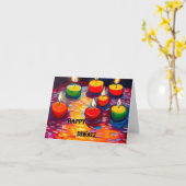 Diwali Card 1 Karte (Gelbe Blume)