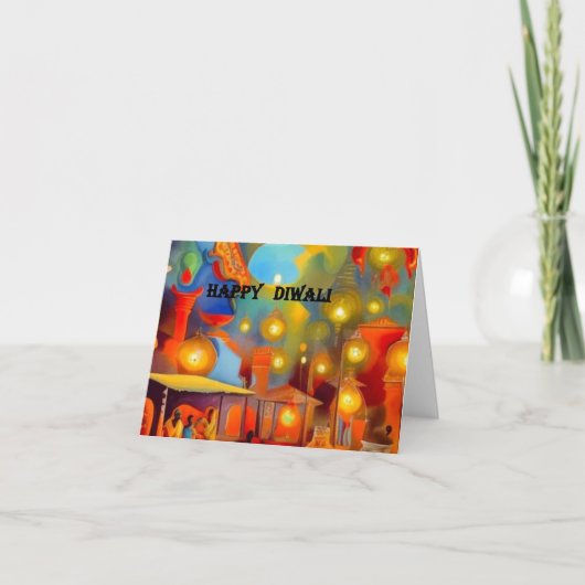 Diwali Card 6 Karte (Vorderseite)