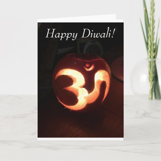 Diwali Card Karte (Vorderseite)