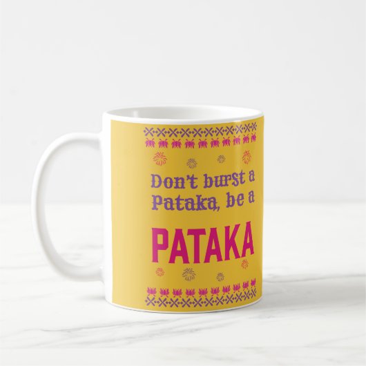 Diwali Coffee Tasse (Links)