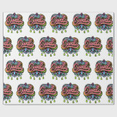 Diwali Colorful Hearts Geschenkpapier (Flach)