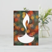 diwali diya bokeh Lichter (Stehend Vorderseite)