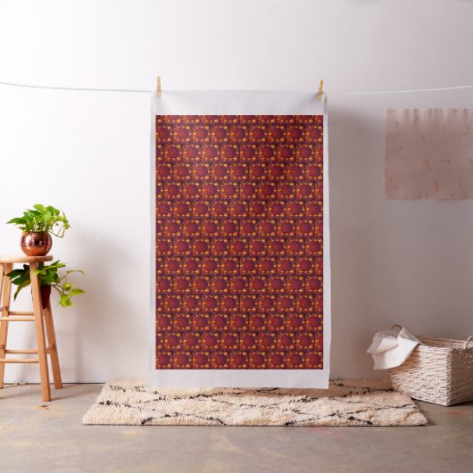 Diwali Diya Fabric Stoff (Beispiel)