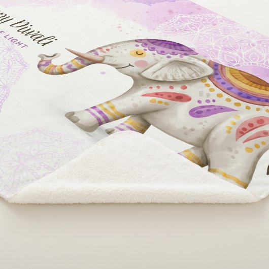 Diwali Elephant Sherpadecke (3/4)