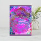 Diwali-Feier Einladung (Stehend Vorderseite)