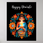 Diwali-Feier Poster (Vorne)