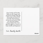 Diwali-Feier Postkarte (Rückseite)