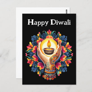 Diwali-Feier Postkarte