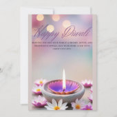 Diwali feiertagskarte (Vorderseite)