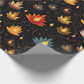 Diwali Festival der Lichter Geschenkpapier (Ecke)