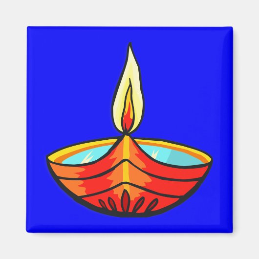 Diwali Festival - Lights Magnet (Vorne)