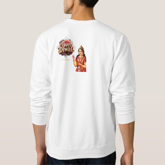 Diwali Festival Sweatshirt (Rückseite)
