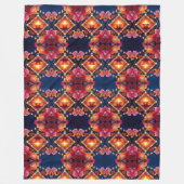 Diwali Fireworks Fleecedecke (Vorderseite)