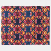 Diwali Fireworks Fleecedecke (Vorderseite (Horizontal))