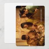 Diwali Flachbild-Fotokarte Feiertagskarte (Vorne/Hinten)