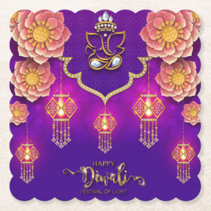 Diwali Ganesha Untersetzer
