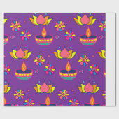 Diwali Geschenkpapier (Flach)
