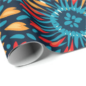 Diwali Geschenkpapier (Rolleneckpunkt)