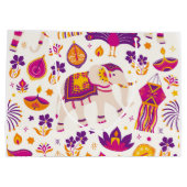 Diwali Gift Bag Große Geschenktüte (Rückseite)