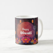 Diwali Gift Idea Kaffeetasse (VorderseiteRechts)