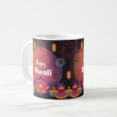 Diwali Gift Idea Kaffeetasse (Vorderseite Links)