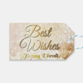 Diwali Gift Tag Geschenkanhänger (Vorderseite (Horizontal))