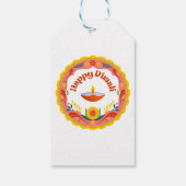 Diwali Gift Tag ( Happy Diwali) Geschenkanhänger (Rückseite)