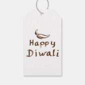 Diwali Gift Tags. Geschenkanhänger (Rückseite)