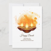 Diwali Greeting Card (Vorderseite)