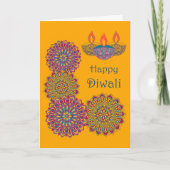 Diwali Greeting - Mandalase Karte (Vorderseite)
