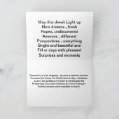 Diwali Gruß-Karte Karte (Innenseite)