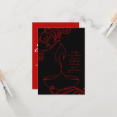 Diwali-Grüße (elegantes Licht) Karte (Vorderseite/Rückseite Beispiel)