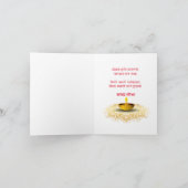 Diwali grüßen traditionellen Stil Karte (Innenseite)