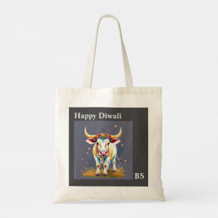 Diwali Heilige Kühe: Spielerei-Disguise-Designs Tragetasche