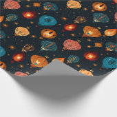 Diwali Holiday Lanterns Geschenkpapier (Ecke)