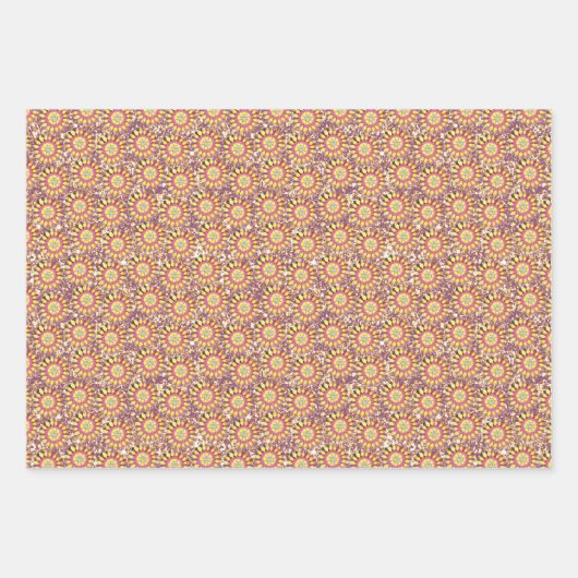 Diwali Indian motifs Geschenkverpackungsblätter Geschenkpapier Set (Vorderseite 3)