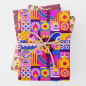Diwali, indisches Design-Geschenk Geschenkpapier Set (Beispiel)