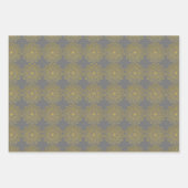 Diwali, indisches Motiv Geschenkverpackung 3 Blätt Geschenkpapier Set (Vorderseite 2)