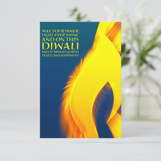 Diwali-inspirierendes inneres Licht zerplatzt (Stehend Vorderseite)