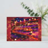 Diwali-Karte Karte (Stehend Vorderseite)