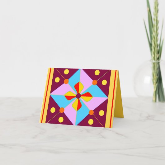 Diwali-Karte Karte (Vorderseite)