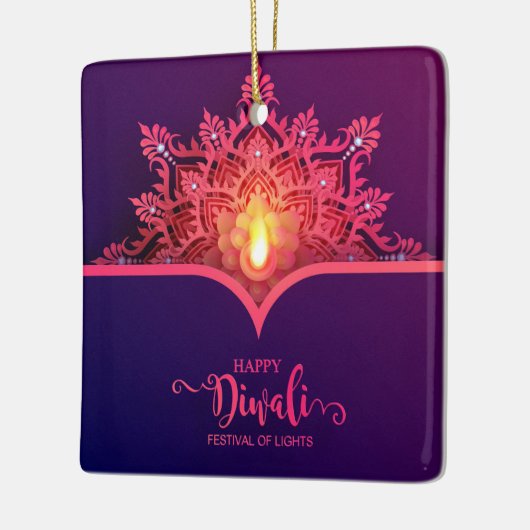 Diwali Keramik Ornament (Links)