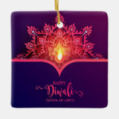 Diwali Keramik Ornament (Vorderseite)