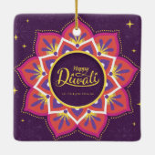 Diwali Keramik Ornament (Rückseite)