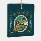 Diwali Keramik Ornament (Rechts)