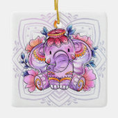 Diwali Keramik Ornament (Vorderseite)