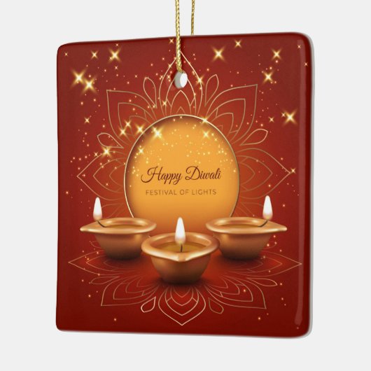 Diwali Keramik Ornament (Links)